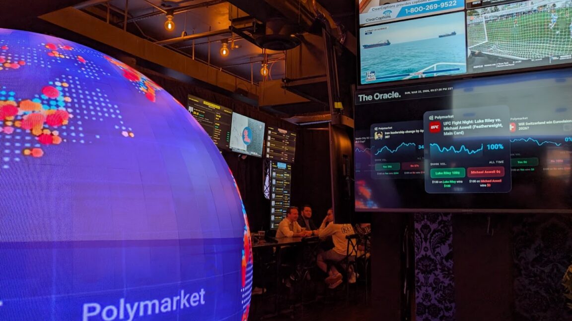 Pints meet prop bets: Polymarket’s “Situation Room” pop-up bar in DC