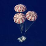 Four astronauts are back home after a daring ride around the Moon