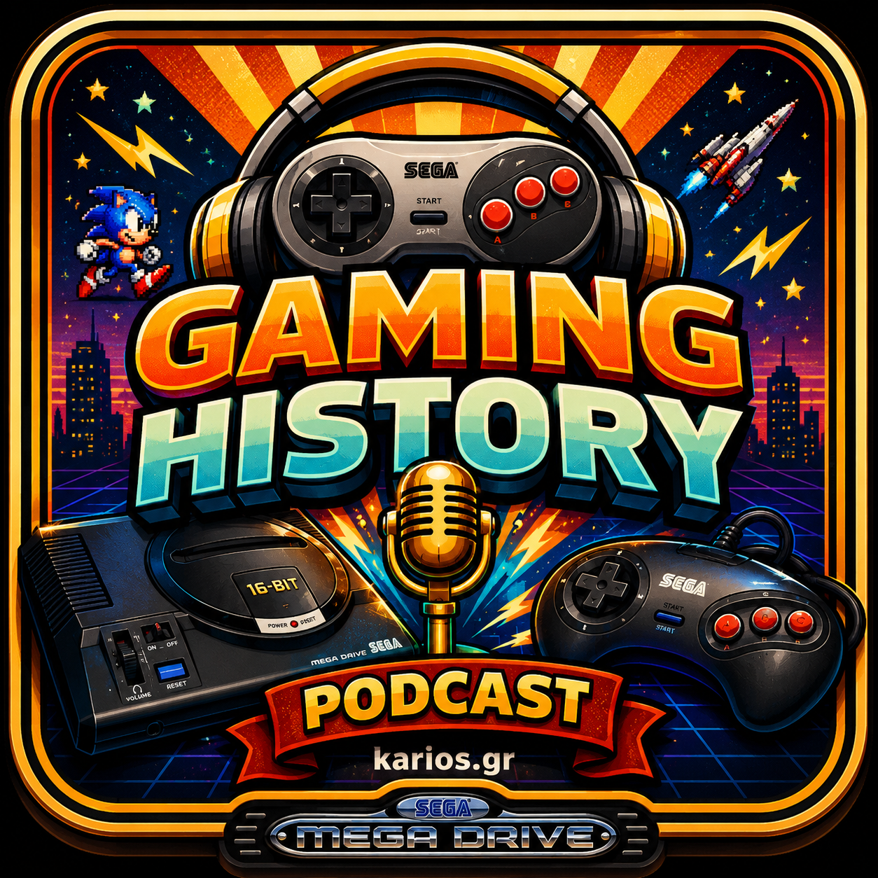 Sega Mega Drive episode artwork