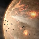 The missing 500 million: Cosmic bombardment melted Earth's first crust