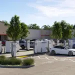 EVgo starts building Tesla Superchargers under license